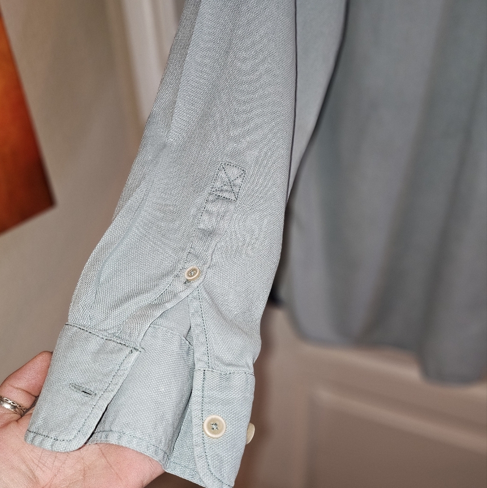 Tommy Bahama Sky Blue Casual Shirt - Picture 5 of 9
